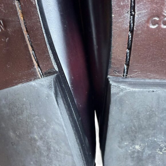 Cole Haan Men’s Leather Slip-On Penny Loafers — Size 8 - Picture 10 of 12